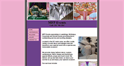 Desktop Screenshot of mfpevents.com